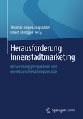 Cover: Herausforderung Innenstadtmarketing - Springer Gabler
