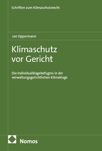 Abbildung von: Klimaschutz vor Gericht - Nomos