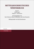 Cover: Mittelhochdeutsches W&ouml;rterbuch. Dritter Band, Lieferung 4 - Hirzel