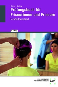 Enlarge image Cover: Prüfungsbuch für Friseurinnen und Friseure - Europa-Lehrmittel
