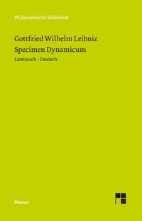Enlarge image Cover: Specimen Dynamicum - Meiner