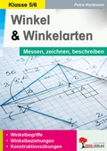 Cover: Winkel und Winkelarten / Messen, zeichnen, beschreiben - KOHL VERLAG Der Verlag mit dem Baum