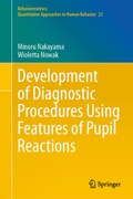 Cover: Development of Diagnostic Procedures Using Features of Pupil Reactions - Springer