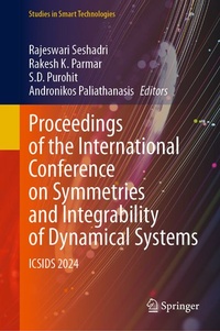 Enlarge image Cover: Proceedings of the International Conference on Symmetries and Integrability of Dynamical Systems - Springer