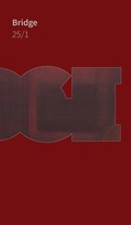 Cover: Bridge Volume 25, Number 1 - Bridge Art, NFP
