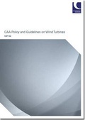 Cover: CAA policy and guidelines on wind turbines - TSO