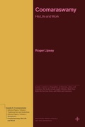 Cover: Coomaraswamy - Princeton University Press