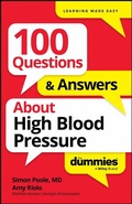 Cover: 100 Questions & Answers About High Blood Pressure For Dummies - Wiley