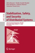 Cover: Stabilization, Safety, and Security of Distributed Systems - Springer