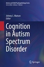 Cover: Cognition in Autism Spectrum Disorder - Springer