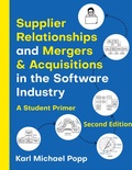 Cover: Supplier Relationships and Mergers & Acquisitions in the Software Industry - BoD - Books on Demand