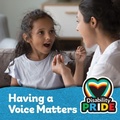 Cover: Having a Voice Matters - PowerKids Press