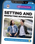 Cover: Setting and Respecting Boundaries - Rosen Young Adult