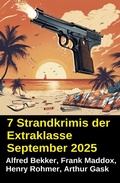 Cover: 7 Strandkrimis der Extraklasse September 2025 - Alfredbooks