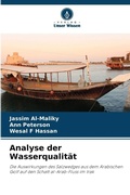 Cover: Analyse der Wasserqualitaet - Verlag Unser Wissen