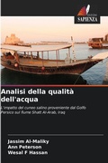 Cover: Analisi della qualita dell'acqua - Edizioni Sapienza