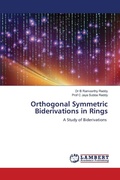 Cover: Orthogonal Symmetric Biderivations in Rings - LAP Lambert Academic Publishing