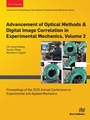 Cover: Advancement of Optical Methods & Digital Image Correlation in Experimental Mechanics, Volume 2 - River Publishers