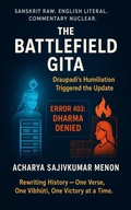 Cover: The Battefield Gita for Gen Z - Acharya Sajivkumar Menon