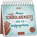 Cover: Postkartenkalender Meine Schokoladenseite hab ich aufgegessen. 2027 - arsEdition