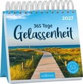 Cover: Postkartenkalender 365 Tage Gelassenheit 2027 - arsEdition