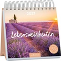 Cover: Postkartenkalender Lebensweisheiten 2027 - arsEdition