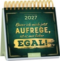 Cover: Mini-Wochenkalender Bevor ich mich jetzt aufrege, ist es mir lieber egal! 2027 - arsEdition