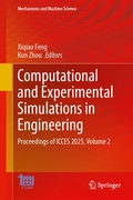 Cover: Computational and Experimental Simulations in Engineering - Springer