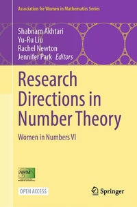 Enlarge image Cover: Research Directions in Number Theory - Springer