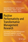 Cover: Positive Performativity and Transformative Management Research - Springer