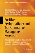 Cover: Positive Performativity and Transformative Management Research - Springer