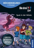 Cover: Die drei ??? Kids, B&uuml;cherhelden 2. Klasse, Spuk in der W&uuml;ste - Kosmos