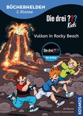 Cover: Die drei ??? Kids, B&uuml;cherhelden 2. Klasse, Vulkan in Rocky Beach - Kosmos