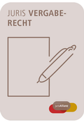 Abbildung von: juris Vergaberecht - Jahresabonnement - Erich Schmidt Verlag