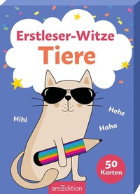 Enlarge image Cover: Erstleser-Witze Tiere - arsEdition