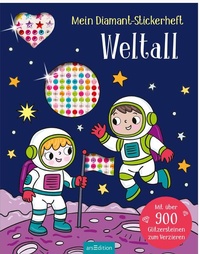 Enlarge image Cover: Mein Diamant-Stickerheft - Weltall - arsEdition