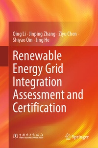 Enlarge image Cover: Renewable Energy Grid Integration Assessment and Certification - Springer