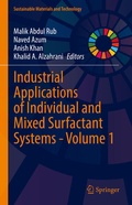 Cover: Industrial Applications of Individual and Mixed Surfactant Systems - Volume 1 - Springer