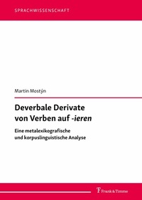 Enlarge image Cover: Deverbale Derivate von Verben auf '-ieren' - Frank & Timme