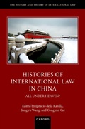 Cover: Histories of International Law in China - Oxford University Press