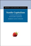 Cover: Nordic Capitalism - Cambridge University Press
