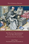 Cover: The Textual Transmission of the New Testament - Society of Biblical Literature