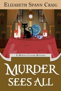 Cover: Murder Sees All (A Myrtle Clover Cozy Mystery, #27) - Elizabeth Spann Craig
