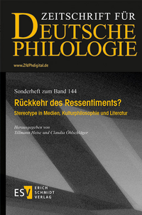 Enlarge image Cover: Rückkehr des Ressentiments? - Erich Schmidt Verlag