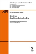 Cover: Struktur des Grundpfandrechts - St&auml;mpfli Verlag AG