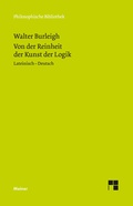 Cover: Von der Reinheit der Kunst der Logik - Meiner
