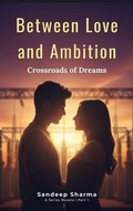 Cover: Between Love and Ambition: Crossroads of Dreams - Sandeep Sharma