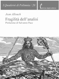 Cover: Fragilit&agrave; dell'analisi - Polimnia Digital Editions
