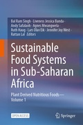 Cover: Sustainable Food Systems in Sub-Saharan Africa - Springer