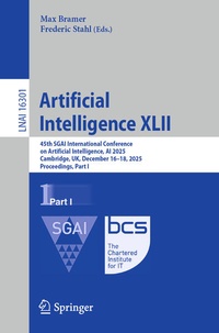 Enlarge image Cover: Artificial Intelligence XLII - Springer